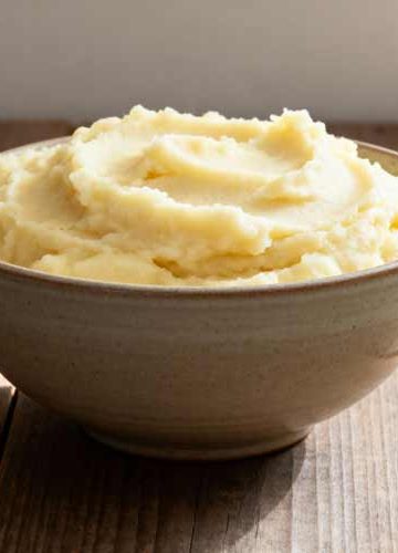 Aardappelpuree opwarmen