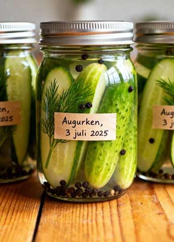 Augurken inmaken