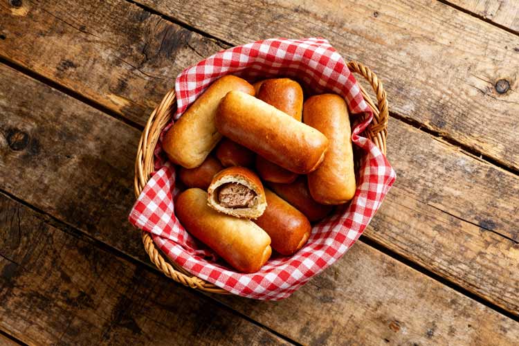 Brabantse worstenbroodjes