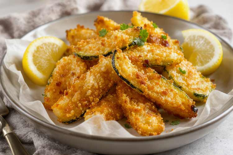 Courgette bakken