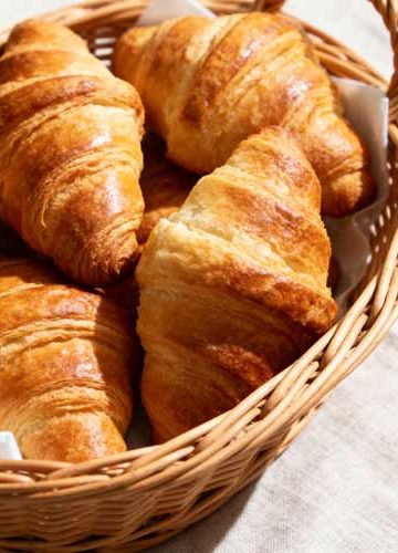 Croissants bakken