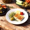 Halloumi bakken