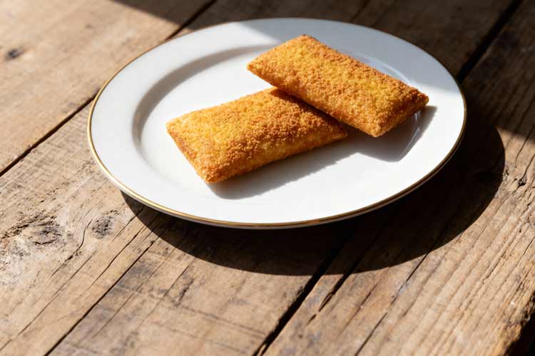 Kaassoufflé frituren