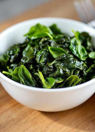 Spinazie koken