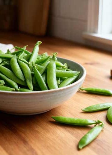 Sugar snaps koken