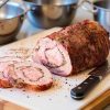 Varkensrollade bakken