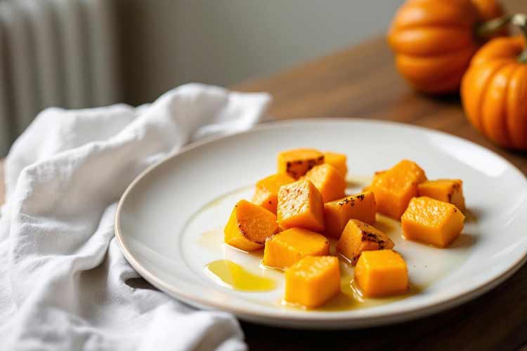 Zoete honingpompoen bakken