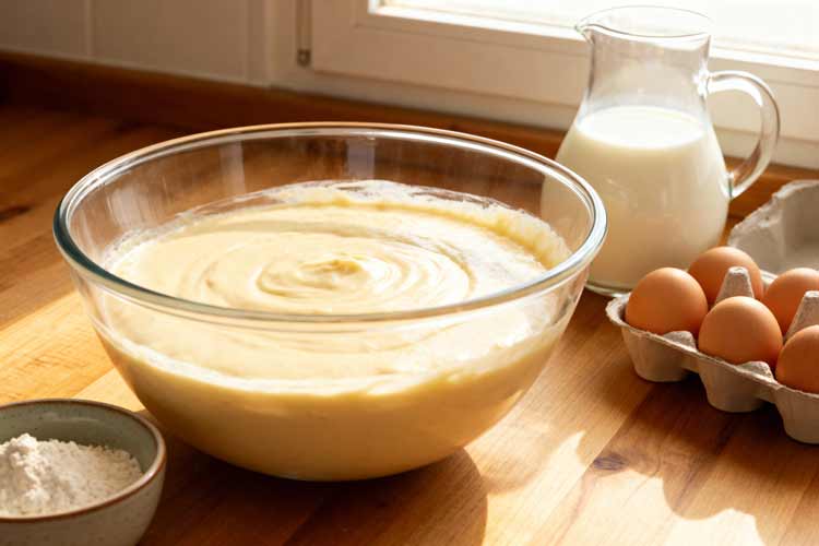Pannenkoekenbeslag maken