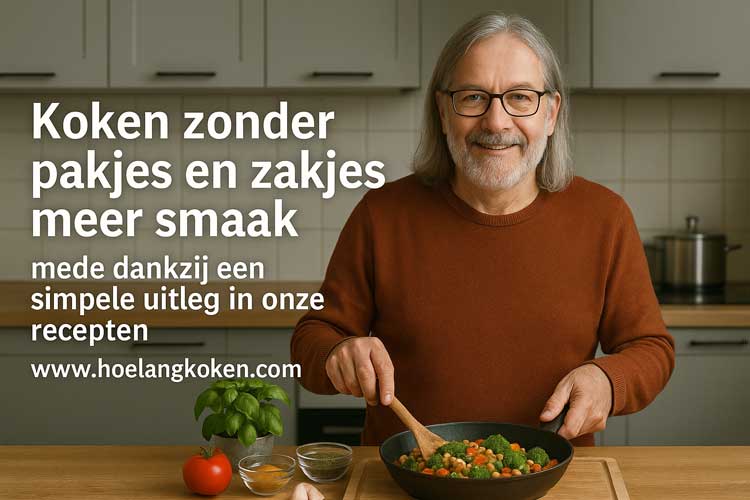 Koken zonder pakjes of zakjes