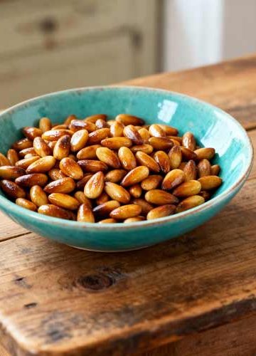 Pijnboompitten roosteren